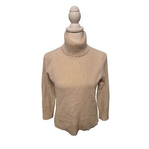 White Company London Cashmere‎ Turtleneck Sweater Women's Small Knitwear